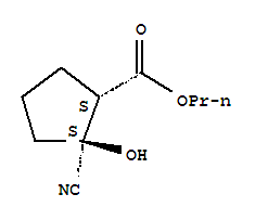 Cyclopentanecarboxylic acid,2-cyano-2-hydroxy-,propyl ester,(1r,2r)-rel-(9ci)Structure,834885-92-6Structure Cyclopentanecarboxylic acid,2-cyano-2-hydroxy-,propyl ester,(1r,2r)-rel-(9ci) Structure,834885-92-6Structure