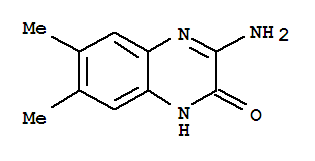2(1H)-quinoxalinone,3-amino-6,7-dimethyl-(9ci)Structure,83566-28-3Structure 2(1H)-quinoxalinone,3-amino-6,7-dimethyl-(9ci) Structure,83566-28-3Structure