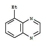 Quinoxaline, 5-ethyl-Structure,83570-43-8Structure Quinoxaline, 5-ethyl- Structure,83570-43-8Structure
