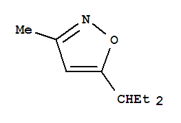 Isoxazole, 5-(1-ethylpropyl)-3-methyl-(9ci)Structure,83666-03-9Structure Isoxazole, 5-(1-ethylpropyl)-3-methyl-(9ci) Structure,83666-03-9Structure