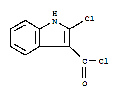 1H-indole-3-carbonyl chloride, 2-chloro-(9ci)Structure,83894-17-1Structure 1H-indole-3-carbonyl chloride, 2-chloro-(9ci) Structure,83894-17-1Structure