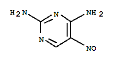 2,4-Pyrimidinediamine, 5-nitroso-(9ci)Structure,83961-89-1Structure 2,4-Pyrimidinediamine, 5-nitroso-(9ci) Structure,83961-89-1Structure