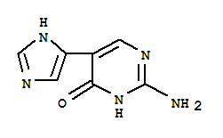 4(1H)-pyrimidinone,2-amino-5-(1h-imidazol-4-yl)-(9ci)Structure,840529-35-3Structure 4(1H)-pyrimidinone,2-amino-5-(1h-imidazol-4-yl)-(9ci) Structure,840529-35-3Structure