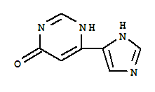 4(1H)-pyrimidinone,6-(1h-imidazol-4-yl)-(9ci)Structure,840529-42-2Structure 4(1H)-pyrimidinone,6-(1h-imidazol-4-yl)-(9ci) Structure,840529-42-2Structure