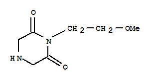 2,6-Piperazinedione,1-(2-methoxyethyl)-(9ci)Structure,841274-04-2Structure 2,6-Piperazinedione,1-(2-methoxyethyl)-(9ci) Structure,841274-04-2Structure