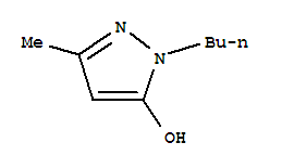 1H-pyrazol-5-ol ,1-butyl-3-methyl-Structure,844693-03-4Structure 1H-pyrazol-5-ol ,1-butyl-3-methyl- Structure,844693-03-4Structure