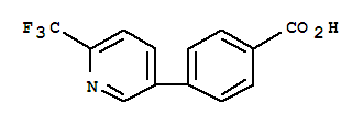 4-(6-(Trifluoromethyl)pyridin-3-yl)benzoic acidStructure,845826-95-1Structure 4-(6-(Trifluoromethyl)pyridin-3-yl)benzoic acid Structure,845826-95-1Structure