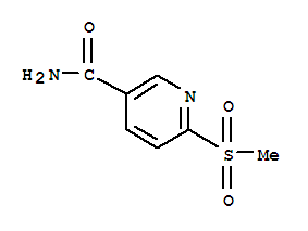 Nicotinamide,6-(methylsulfonyl)-(5ci)Structure,845875-80-1Structure Nicotinamide,6-(methylsulfonyl)-(5ci) Structure,845875-80-1Structure