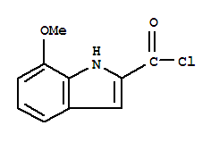 1H-indole-2-carbonyl chloride, 7-methoxy-(9ci)Structure,84638-87-9Structure 1H-indole-2-carbonyl chloride, 7-methoxy-(9ci) Structure,84638-87-9Structure