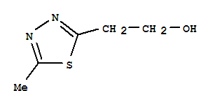 1,3,4-Thiadiazole-2-ethanol ,5-methyl-Structure,847155-18-4Structure 1,3,4-Thiadiazole-2-ethanol ,5-methyl- Structure,847155-18-4Structure