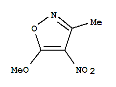 Isoxazole, 5-methoxy-3-methyl-4-nitro-(9ci)Structure,84735-85-3Structure Isoxazole, 5-methoxy-3-methyl-4-nitro-(9ci) Structure,84735-85-3Structure