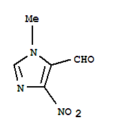 1H-imidazole-5-carboxaldehyde, 1-methyl-4-nitro- (9ci) Structure,85012-73-3Structure
