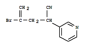 4-Bromo-2-pyridin-3-yl-pent-4-enenitrileStructure,850349-68-7Structure 4-Bromo-2-pyridin-3-yl-pent-4-enenitrile Structure,850349-68-7Structure