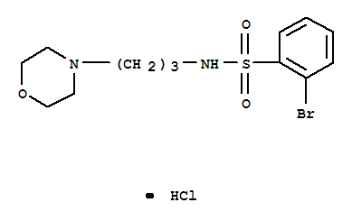 2-Bromo-n-(3-morpholin-4-yl-propyl)-benzenesulfonamide hydrochlorideStructure,850411-20-0Structure 2-Bromo-n-(3-morpholin-4-yl-propyl)-benzenesulfonamide hydrochloride Structure,850411-20-0Structure