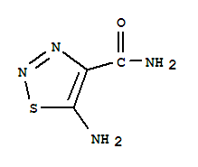 1,2,3-Thiadiazole-4-carboxamide,5-amino-(9ci)Structure,85059-20-7Structure 1,2,3-Thiadiazole-4-carboxamide,5-amino-(9ci) Structure,85059-20-7Structure