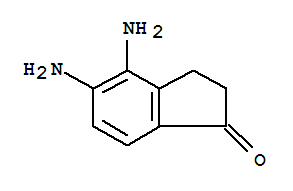 1H-inden-1-one, 4,5-diamino-2,3-dihydro- Structure,851107-86-3Structure