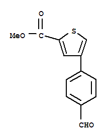 4-(2-Carboxythiophen-3-yl)benzaldehydeStructure,851340-17-5Structure 4-(2-Carboxythiophen-3-yl)benzaldehyde Structure,851340-17-5Structure