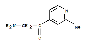 Ethanone,2-amino-1-(2-methyl-4-pyridinyl)-Structure,851363-78-5Structure Ethanone,2-amino-1-(2-methyl-4-pyridinyl)- Structure,851363-78-5Structure
