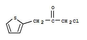 2-Propanone,1-chloro-3-(2-thienyl)-Structure,851547-60-9Structure 2-Propanone,1-chloro-3-(2-thienyl)- Structure,851547-60-9Structure