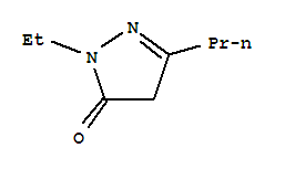 3H-pyrazol-3-one,2-ethyl-2,4-dihydro-5-propyl-Structure,851606-74-1Structure 3H-pyrazol-3-one,2-ethyl-2,4-dihydro-5-propyl- Structure,851606-74-1Structure