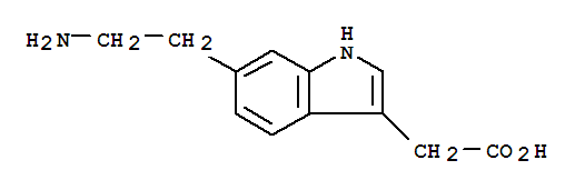 1H-indole-3-aceticacid,6-(2-aminoethyl)-(9ci)Structure,852615-34-0Structure 1H-indole-3-aceticacid,6-(2-aminoethyl)-(9ci) Structure,852615-34-0Structure