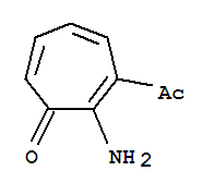 2,4,6-Cycloheptatrien-1-one, 3-acetyl-2-amino-(9ci)Structure,85470-06-0Structure 2,4,6-Cycloheptatrien-1-one, 3-acetyl-2-amino-(9ci) Structure,85470-06-0Structure