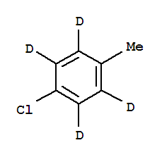 4-Chlorotoluene-2,3,5,6-d4Structure,85577-24-8Structure 4-Chlorotoluene-2,3,5,6-d4 Structure,85577-24-8Structure