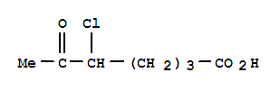 Heptanoic acid,5-chloro-6-oxo-Structure,855953-89-8Structure Heptanoic acid,5-chloro-6-oxo- Structure,855953-89-8Structure