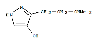 3-(3-Methylbutyl)-1h-pyrazol-4-olStructure,856058-38-3Structure 3-(3-Methylbutyl)-1h-pyrazol-4-ol Structure,856058-38-3Structure