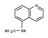 5-Quinolinecarbamic acid (3ci)Structure,856086-93-6Structure 5-Quinolinecarbamic acid (3ci) Structure,856086-93-6Structure