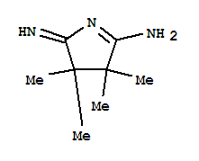 2H-pyrrol-5-amine, 3,4-dihydro-2-imino-3,3,4,4-tetramethyl-Structure,856760-76-4Structure 2H-pyrrol-5-amine, 3,4-dihydro-2-imino-3,3,4,4-tetramethyl- Structure,856760-76-4Structure