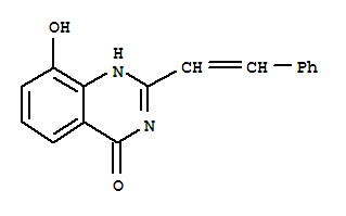 4(3H)-quinazolinone,8-hydroxy-2-styryl-(6ci)Structure,857204-78-5Structure 4(3H)-quinazolinone,8-hydroxy-2-styryl-(6ci) Structure,857204-78-5Structure