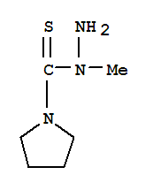 1-Pyrrolidinecarbothioic acid, 1-methylhydrazideStructure,85748-58-9Structure 1-Pyrrolidinecarbothioic acid, 1-methylhydrazide Structure,85748-58-9Structure