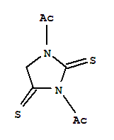 Hydantoin,1,3-diacetyl-2,4-dithio-(5ci)Structure,857766-78-0Structure Hydantoin,1,3-diacetyl-2,4-dithio-(5ci) Structure,857766-78-0Structure