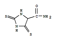 4-Imidazolidinecarboxamide,2,5-dithioxo-Structure,857773-37-6Structure 4-Imidazolidinecarboxamide,2,5-dithioxo- Structure,857773-37-6Structure
