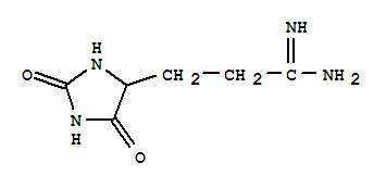 4-Imidazolidinepropanimidamide,2,5-dioxo-Structure,857773-52-5Structure 4-Imidazolidinepropanimidamide,2,5-dioxo- Structure,857773-52-5Structure