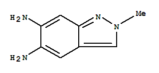 Indazole,5,6-diamino-2-methyl-(5ci)Structure,857773-62-7Structure Indazole,5,6-diamino-2-methyl-(5ci) Structure,857773-62-7Structure