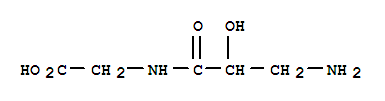 (3ci)-n-(-bta--氨基--alpha--羥基丙?；?-甘氨酸結(jié)構(gòu)式_857794-05-9結(jié)構(gòu)式