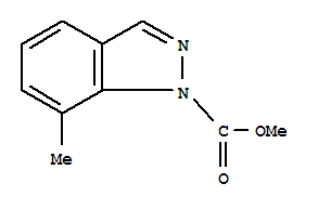 1-Isoindazolecarboxylic acid,7-methyl-,methyl ester (3ci)Structure,857807-98-8Structure 1-Isoindazolecarboxylic acid,7-methyl-,methyl ester (3ci) Structure,857807-98-8Structure