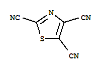 2,4,5-ThiazoletricarbonitrileStructure,857958-14-6Structure 2,4,5-Thiazoletricarbonitrile Structure,857958-14-6Structure