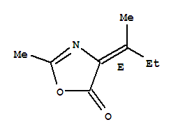 5(4H)-oxazolone,2-methyl-4-(1-methylpropylidene)-,(e)-(9ci)Structure,85813-74-7Structure 5(4H)-oxazolone,2-methyl-4-(1-methylpropylidene)-,(e)-(9ci) Structure,85813-74-7Structure