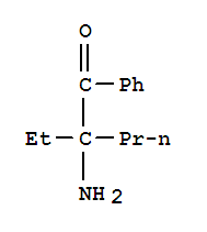 1-Pentanone,2-amino-2-ethyl-1-phenyl-Structure,858184-47-1Structure 1-Pentanone,2-amino-2-ethyl-1-phenyl- Structure,858184-47-1Structure