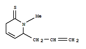2(1H)-pyridinethione,3,6-dihydro-1-methyl-6-(2-propen-1-yl)-Structure,859845-73-1Structure 2(1H)-pyridinethione,3,6-dihydro-1-methyl-6-(2-propen-1-yl)- Structure,859845-73-1Structure