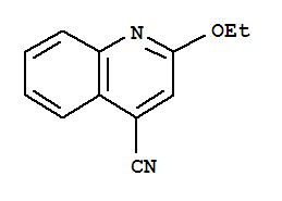 2-Ethoxy-4-quinolinecarbonitrileStructure,859938-23-1Structure 2-Ethoxy-4-quinolinecarbonitrile Structure,859938-23-1Structure