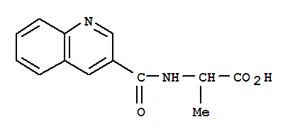 3-Quinolinecarboxamide,n-(1-carboxyethyl)-(5ci)Structure,860206-05-9Structure 3-Quinolinecarboxamide,n-(1-carboxyethyl)-(5ci) Structure,860206-05-9Structure