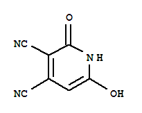 3,4-Pyridinedicarbonitrile,1,2-dihydro-6-hydroxy-2-oxo-(6ci)Structure,860412-71-1Structure 3,4-Pyridinedicarbonitrile,1,2-dihydro-6-hydroxy-2-oxo-(6ci) Structure,860412-71-1Structure