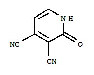 3,4-Pyridinedicarbonitrile,1,2-dihydro-2-oxo- Structure,860412-85-7Structure