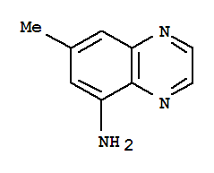 5-Quinoxalinamine,7-methyl-Structure,860502-18-7Structure 5-Quinoxalinamine,7-methyl- Structure,860502-18-7Structure