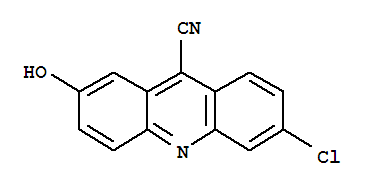 9-Acridinecarbonitrile,6-chloro-2-hydroxy-Structure,860535-86-0Structure 9-Acridinecarbonitrile,6-chloro-2-hydroxy- Structure,860535-86-0Structure