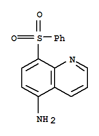 Quinoline, 5-amino-8-(phenylsulfonyl)- (4ci)Structure,861038-22-4Structure Quinoline, 5-amino-8-(phenylsulfonyl)- (4ci) Structure,861038-22-4Structure